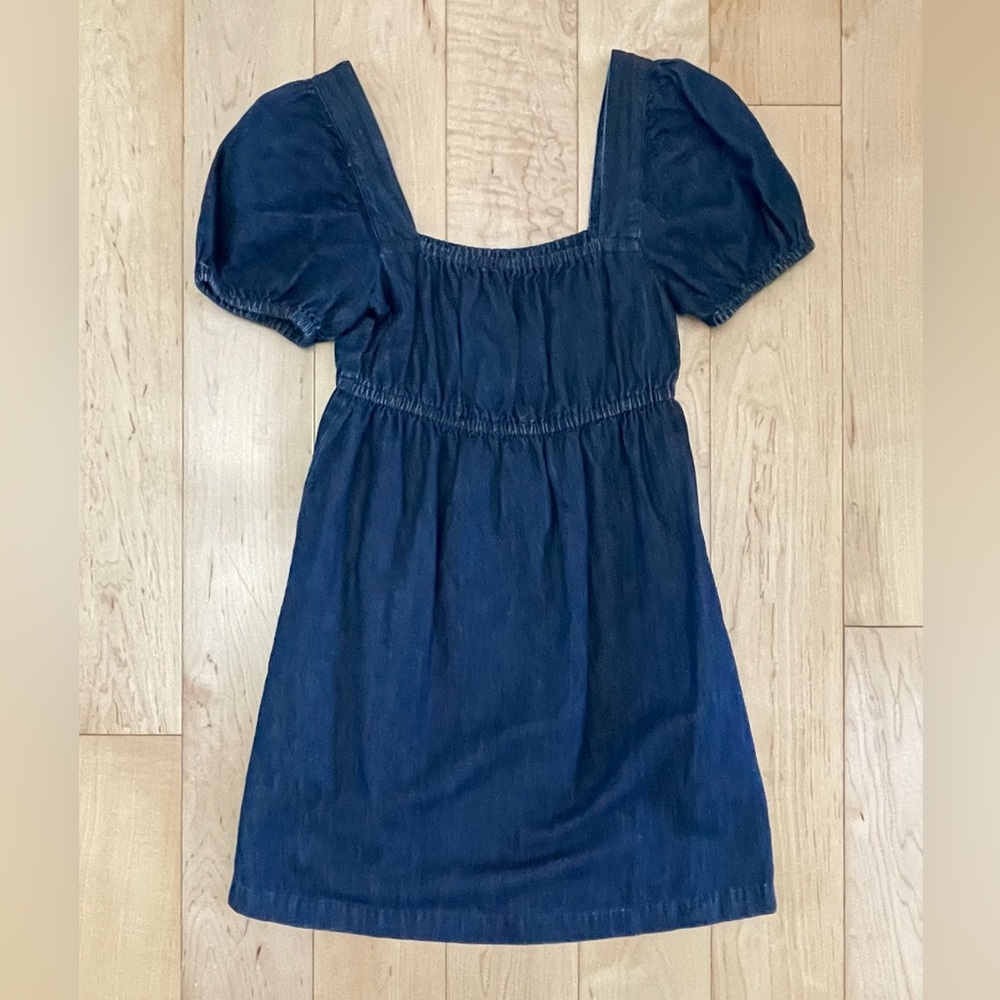 J Crew Elevated Denim Dress
